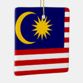 Maleisische vlag keramisch ornament (Rechts)