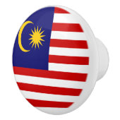 Maleisische vlag keramische knop (Rechts)