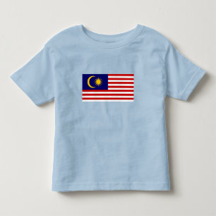 Maleisische vlag kinder shirts