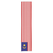 Maleisische vlag korte tafelloper (Voorkant)