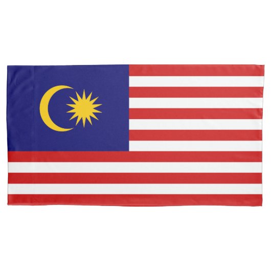 Maleisische vlag kussensloop (Voorkant)