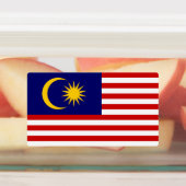 Maleisische vlag labels (Aangebracht)