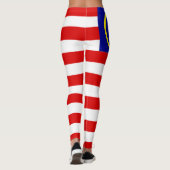 Maleisische vlag leggings (Achterkant)