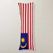 Maleisische vlag lichaamskussen (Voorkant Verticaal)