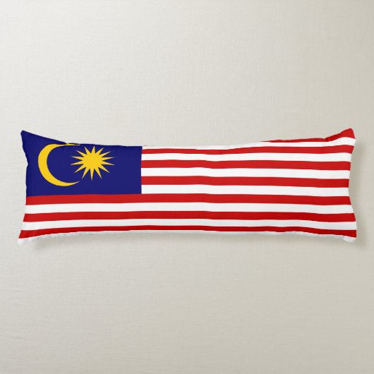Maleisische vlag lichaamskussen (Voorkant)