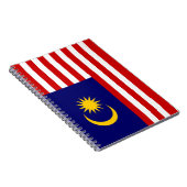 Maleisische vlag notitieboek (Rechterzijde)