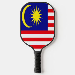 Maleisische vlag pickleball paddle