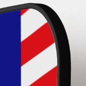 Maleisische vlag pickleball paddle (Links Detail)