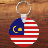 Maleisische vlag sleutelhanger (Achterkant)