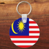 Maleisische vlag sleutelhanger (Voorkant)