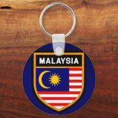 Maleisische vlag sleutelhanger (Voorkant)