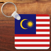 Maleisische vlag sleutelhanger (Voorkant)