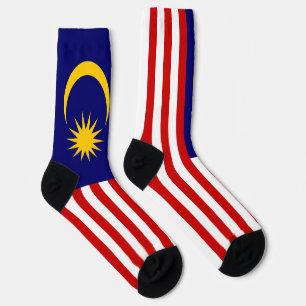 Maleisische vlag sokken