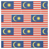 Maleisische vlag stof (Swatch)