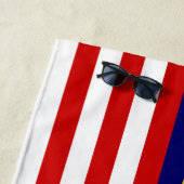 Maleisische vlag strandlaken (In situ)