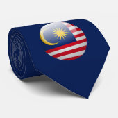 Maleisische vlag stropdas (Opgerold)