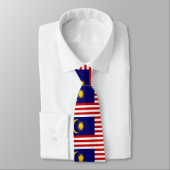 Maleisische vlag stropdas (Gebonden)