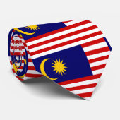 Maleisische vlag stropdas (Opgerold)