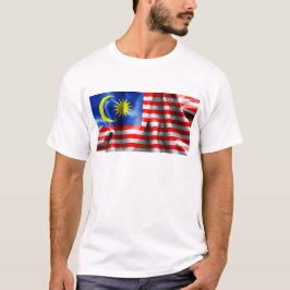 Maleisische vlag t-shirt