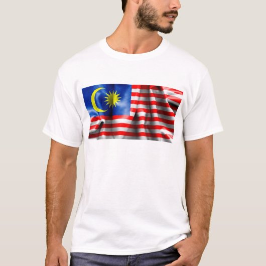 Maleisische vlag t-shirt (Voorkant)