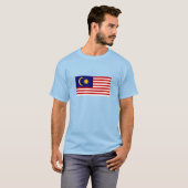 Maleisische vlag t-shirt (Voorkant volledig)