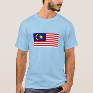 Maleisische vlag t-shirt