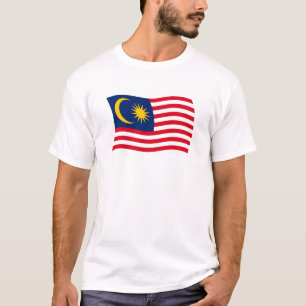 Maleisische Vlag T-shirt