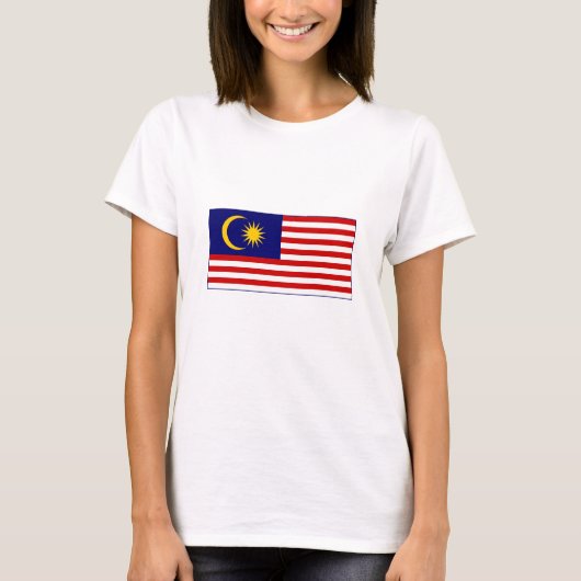 Maleisische vlag t-shirt (Voorkant)