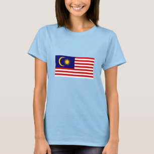 Maleisische vlag t-shirt