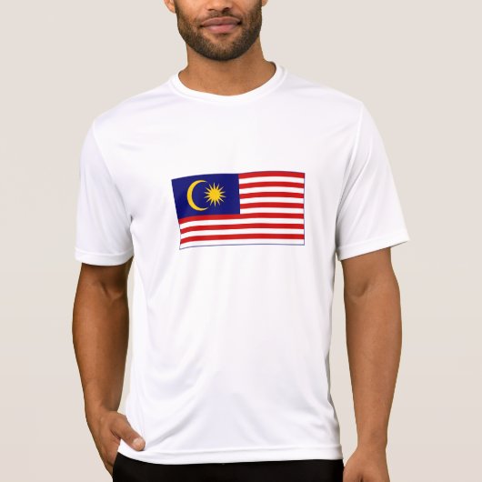 Maleisische vlag t-shirt (Voorkant)