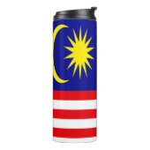 Maleisische vlag thermosbeker (Gedraaid links)