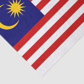 Maleisische vlag tissuepapier (Detail)