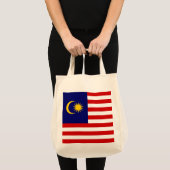 Maleisische vlag tote bag (Voorkant (product))