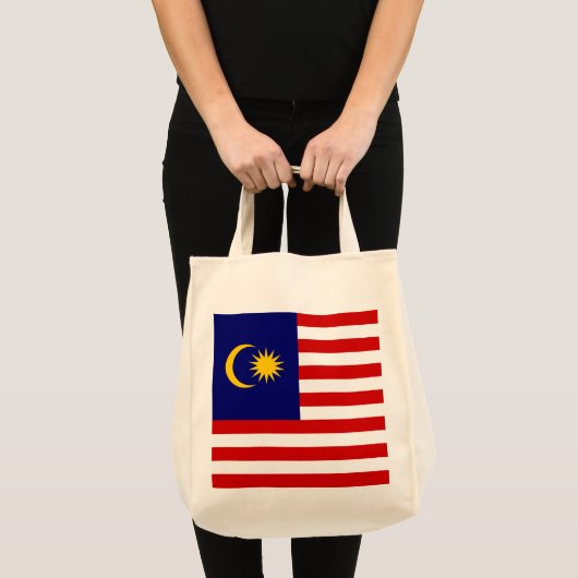 Maleisische vlag tote bag (Voorkant (product))