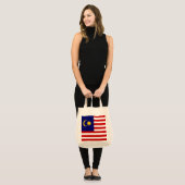 Maleisische vlag tote bag (Voorkant (model))