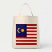 Maleisische vlag tote bag (Voorkant)