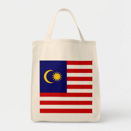Maleisische vlag tote bag