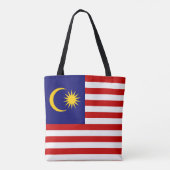 Maleisische vlag tote bag (Achterkant)