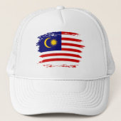 Maleisische vlag trucker pet (Voorkant)