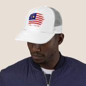 Maleisische vlag trucker pet (In situ)
