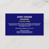 Maleisische Vlag, Vlag van Maleisië Visitekaartje (Achterkant)