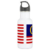 Maleisische vlag waterfles  (Achterkant)