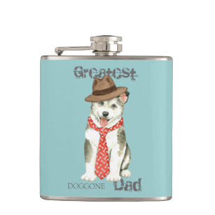Malemute Dad Heupfles
