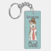 Malemute Dad Sleutelhanger (Voorkant Links)