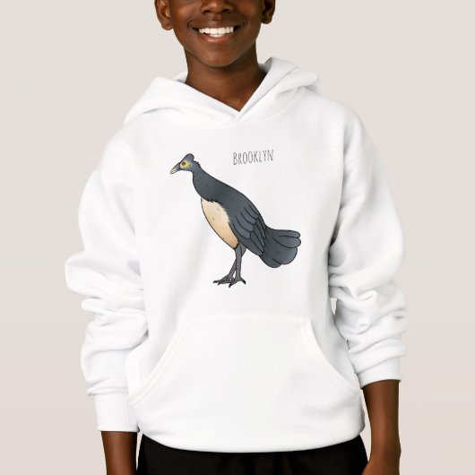 Maleo vogel cartoon illustratie (Voorkant)