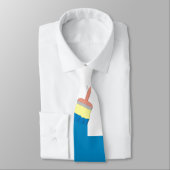 Maler Pinsel painter brush Stropdas (Gebonden)