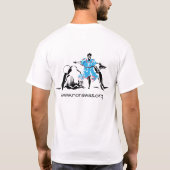 malerunner, Norawas de Raramuri T-shirt (Achterkant)