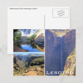 maletsunyaanlesotho briefkaart (Voorkant / Achterkant)