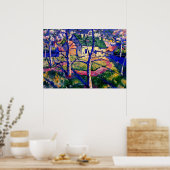 Malevich - Apple Trees in Blossom Poster (Keuken)