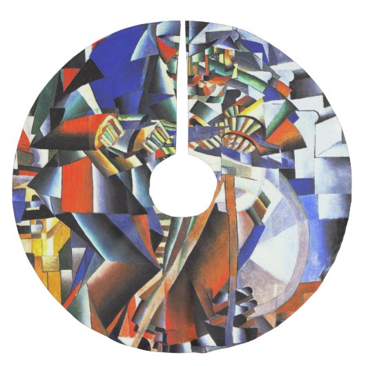 Malevich Kazimir The Knifegrinder Kerstboom Rok (Voorkant)